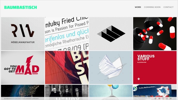 新穎的網(wǎng)頁布局設(shè)計(jì)